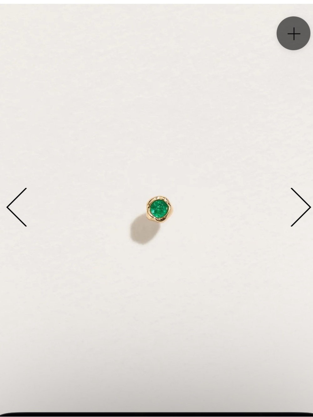 Pamela Love Emerald Piercing